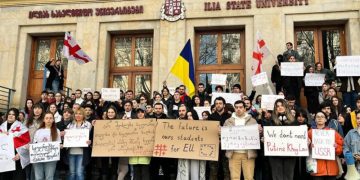 “შევხვდებით არჩევნებზე!” – ილიაუნის სტუდენტების პასუხი ხელისუფლებას