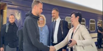 “მეგობრები სწორედ ამისთვის არიან” – გაბრიელიუს ლანდსბერგისი კიევშია
