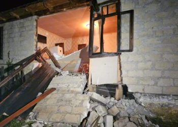 სტიქია სამეგრელოში – ძლიერმა წვიმამ და ქარმა წალენჯიხაში პრობლემები შექმნა