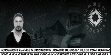“ოცნების” დამფინანსებლები – ბიუჯეტიდან გადახდილი მილიონები – TI ალექსანდრე ჩხაიძეზე