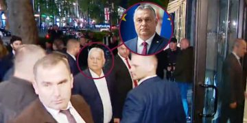 “თბილისი მერიოტში”, სადაც ოპოზიციისა და დიპლომატების შეხვედრა მიმდინარეობს, ორბანი მივიდა