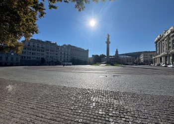 რუსთაველის გამზირის ნაწილსა და თავისუფლების მოედანზე მოძრაობა შეზღუდულია