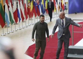 შარლ მიშელმა ვოლოდიმირ ზელენსკი ევროპული საბჭოს სამიტზე მიიწვია