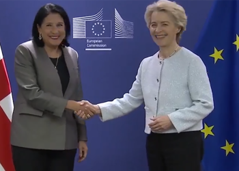 პრეზიდენტი ურსულა ფონ დერ ლაიენს ხვდება