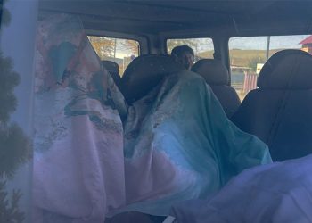 (ვიდეო) – ახალციხიდან “ოცნების” ღონისძიებაზე მიმავალი ხალხი სახეს მალავს