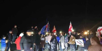 “არა რუსულ რეჟიმს” – ზუგდიდი – მესტიის საავტომობილო გზა გადაკეტილია
