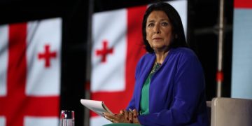 სალომე ზურაბიშვილი აქციას შეუერთდა