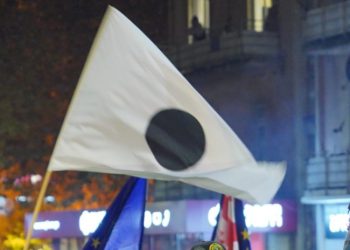 “ყველამ შეღებოს თეთრი ნაჭერი და გადმოფინოს ფანჯრიდან, როგორც დროშა” – ენმ