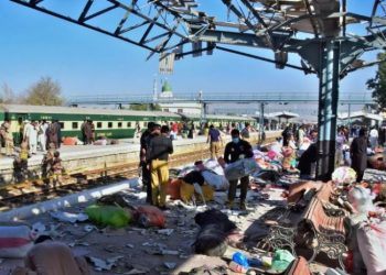 პაკისტანში რკინიგზის სადგურზე ძლიერ აფეთქებას 21 ადამიანი ემსხვერპლა