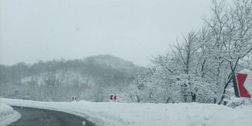 თოვის გამო გზების ნაწილზე შეზღუდვებია – ჩამონათვალი