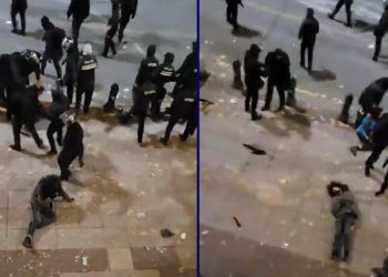 +18 – სასტიკი კადრები რუსთაველიდან