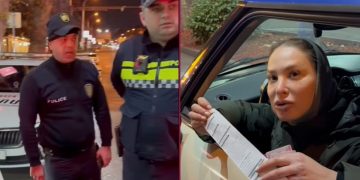 მოქალაქე, რომელიც აქციაში მანქანით მონაწილეობდა, პატრულმა 1 000 ლარით დააჯარიმა