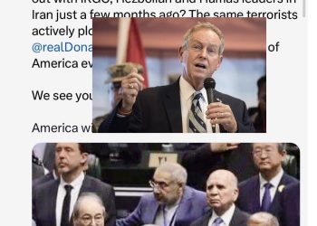 ,,რატომ იყო ქართველი ირაკლი კობახიძე რამდენიმე თვის წინ ირანში, ირანის რევოლუციური გაერთიანების, “ჰეზბოლას” და “ჰამასის” ლიდერებთან ერთად?“ – უილსონი