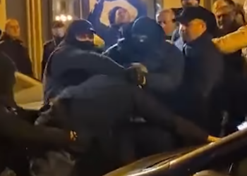 ალეკო ელისაშვილის დაკავების კადრები