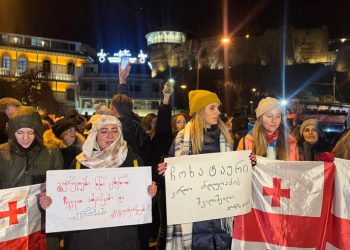 “გურულები, ნენა, ცხენით ჩევეით ამერიკაში და ევროპაში გაგვიჭირდება?” – გურულების მარში