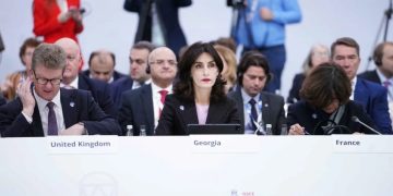 ლავროვის გამოსვლისას დარბაზი პროტესტის ნიშნად დატოვეს, მათ შორის იყო ბოჭორიშვილიც
