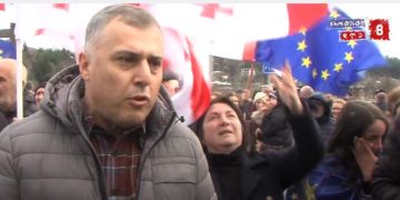 პროტესტი სამეგრელოში – ჯვარი-მესტიის ცენტრალური გზა გადაკეტელია