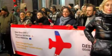 “ჩაფრენის ადგილი – თავისუფლება!” – პროტესტს ტურიზმის სფეროს წარმომადგენლები უერთდებიან