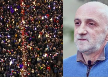 გია ხუხაშვილი: ადამიანმა გუშინაც თუ ვერ დაინახა სად არის რეალური ქართული, ტრადიციული, სიყვარულით სავსე ერთობა, იმას არ ესმის, რას ნიშნავს სამშობლოს სიყვარული, რომელიც განსხეულდა ხალხით გადაჭედილ რუსთაველში