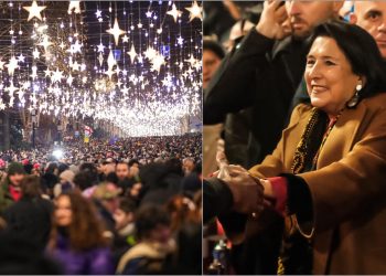 სალომე ზურაბიშვილი: საპროტესტო აქციების 34-ე ღამე 200 000-ზე მეტი დემონსტრანტისთვის სიხარულის, სოლიდარობისა და იმედის ღამე იყო, ერთად აღვნიშნეთ 2025 წელი, როგორც ახალი არჩევნების წელი