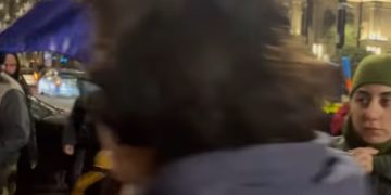 რუსთაველის გამზირი გადაიკეტა – პროტესტის 55-ე დღე