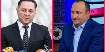 პოლიციის კორდონის დახმარებით, მოსამართლეები რესტორან “ბაბილოს“ ტოვებენ