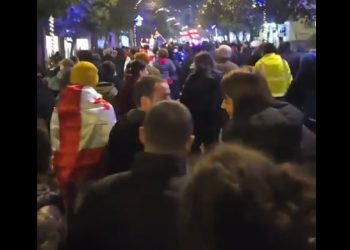 მასშტაბური აქცია ბათუმში – ვიდეო