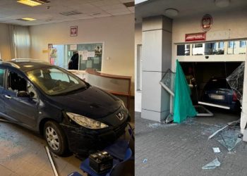 პოლონეთში საქართველოს მოქალაქე პოლიციის განყოფილებაში მანქანით შევარდა