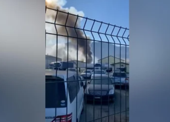 ხანძარი სომხეთ-საქართველოს საზღვარზე