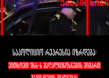 საპოლიციო რეპრესია იზრდება: ვითხოვთ შსს-ს მაღალჩინოსნების მიმართ გამოძიების დაწყებას – SJC