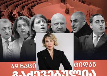 ,,ამასობაში, ნაცობა აღიკვეთა საპარლამენტო რეალობიდან“ – ნინო წილოსანი