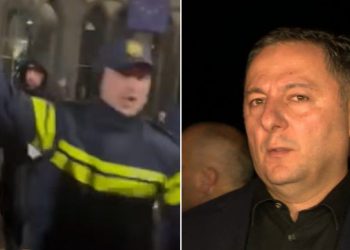 ვიდეო – “დედას შევე@ი” – პოლიციის ფორმიანები პირები აქციის მონაწილეებს აგინებენ
