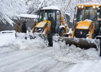 დიდთოვლობა კახეთში – ტრანსპორტის მოძრაობა შეფერხებულია, არ არის ელექტროენერგია