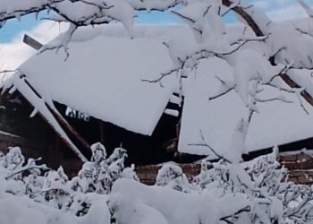 ლანჩხუთის მერის ინფორმაციით, ჩამონგრეულია 40-მდე სახლი