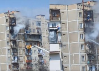 ვარკეთილში აფეთქებას ქალის სიცოცხლე ემსხვერპლა – კადრები ადგილიდან