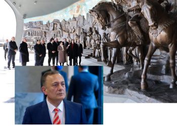 ,,თემურ ლენგი ვერასდროს წარმოიდგენდა,რომ ექვსასზე მეტი წლის შემდეგ მის მემორიალს თურქმენეთში გვირგვინებოთ შეამკობდა საქართველოს მთავრობის მეთაური“ – ნათელაშვილი