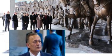 ,,თემურ ლენგი ვერასდროს წარმოიდგენდა,რომ ექვსასზე მეტი წლის შემდეგ მის მემორიალს თურქმენეთში გვირგვინებოთ შეამკობდა საქართველოს მთავრობის მეთაური“ – ნათელაშვილი