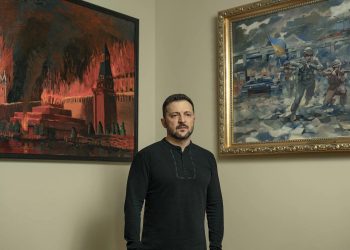 ,, ტაიმის ჟურნალისტს, ვწერ – ეგ ნახატი ქართველის ყოფილა მეთქი და კი, ვიცი, მითხრა ზელენსკიმო” – ნანა საჯაია