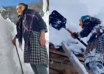 “ეჰ, მაინც ვერ გაუძლო ბოლომდე ციცოს მცდელობის მიუხედავად…” – 85 წლის ციცო კამკამიძის სახლი ჩამოინგრა