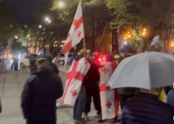 უწყვეტი პროტესტის 139-ე დღე – რუსთაველის გამზირი კვლავ გადაიკეტა