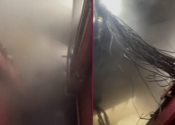 “ლილო მოლში” ძლიერი დაკვამლიანებაა – მოქალაქეების ცნობით, ცეცხლი მაღაზიებს გაუჩნდა