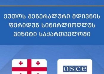 საქართველოს ვიზიტით ეუთოს გენერალური მდივანი ეწვია