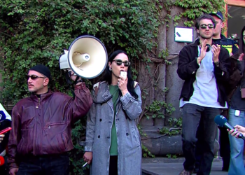 მსახიობების მიმართვა თიკა რუხაძეს – აქცია სამინისტროსთან