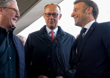 მერცი, მაკრონი, სტარმერი და ტუსკი კიევში ჩავიდნენ