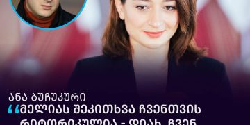 ,, რა გეგმა აქვთ ოპოზიციურ პარტიებს ბოიკოტის შემდეგ?” – ანა ბუჩუკური