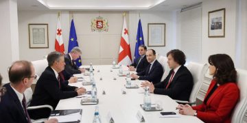 კობახიძის ადმინისტრაცია ადასტურებს, რომ შეხვედრაზე ამერიკელ სენატორთან საქართველოში არსებული პოლიტიკური ვითარება განიხილეს