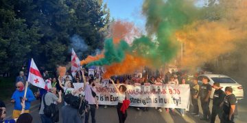 თბილისში, ევროპის დღისადმი მიძღვნილი მარშები დაიძრნენ
