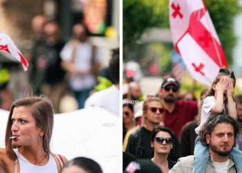 რუსთაველის გამზირი გადაიკეტა