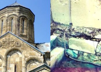 ნიკორწმინდის ტაძარში ორი წელია წყალი ჩადის – მე-10 საუკუნის უნიკალური ძეგლი საფრთხეშია