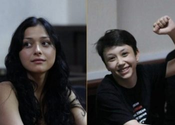 ილიაუნის სტუდენტებმა უნივერსიტეტის წინ გზა გადაკეტეს